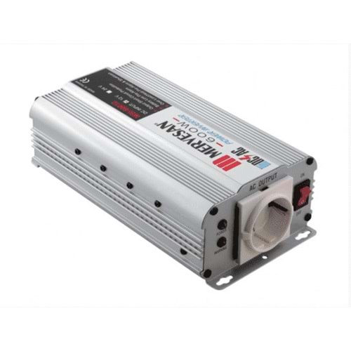 12V 600W Modifiye Sinüs Power İnvertör MSI-600-12 Mervesan