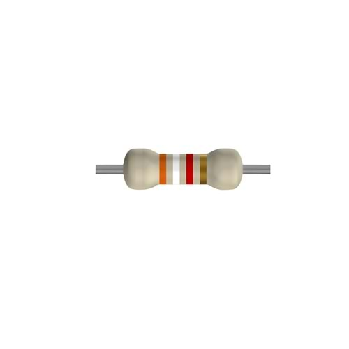 3.9 KOhm 1/4 Watt Direnç - Resistor, 3K9